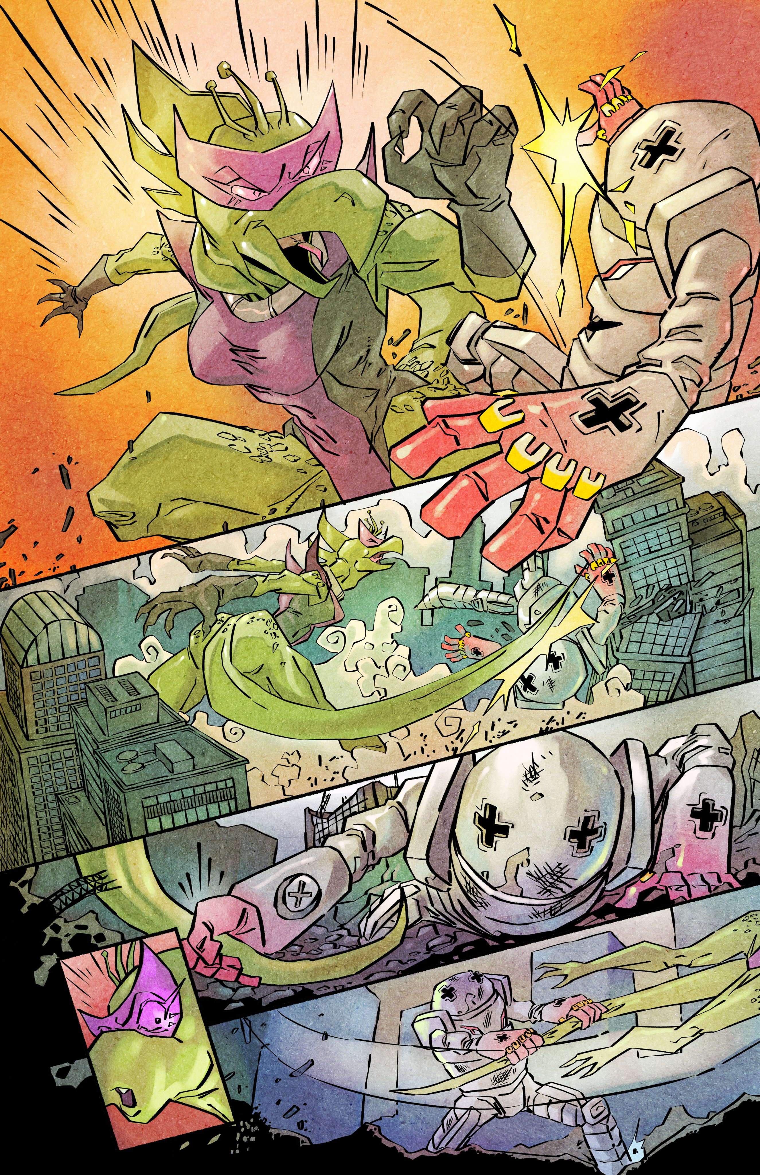 Eviscerix vs Mega Metal Man